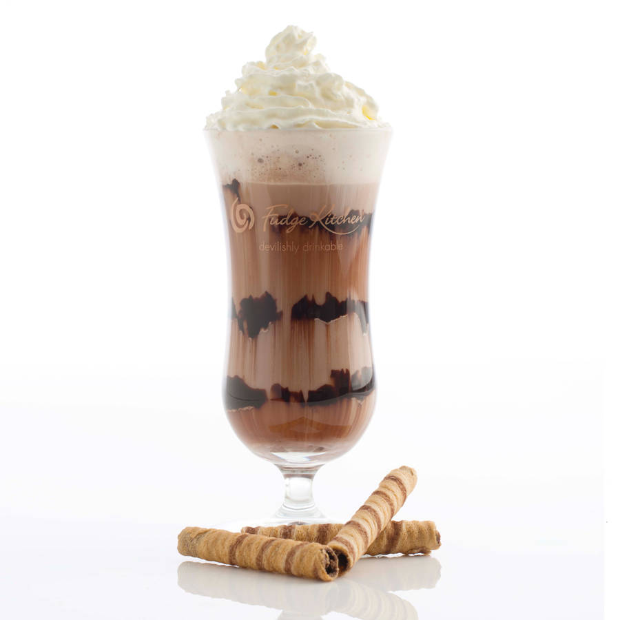 drinking fudge frappe gift set by fudge kitchen