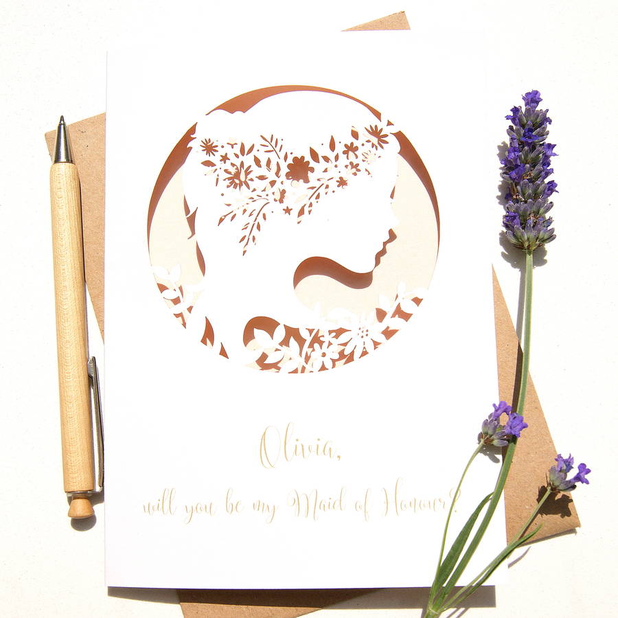 maid of honor design