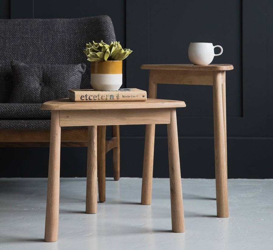 nesting nordic side tables by rose & grey
