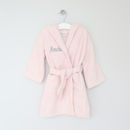 personalised toweling robe