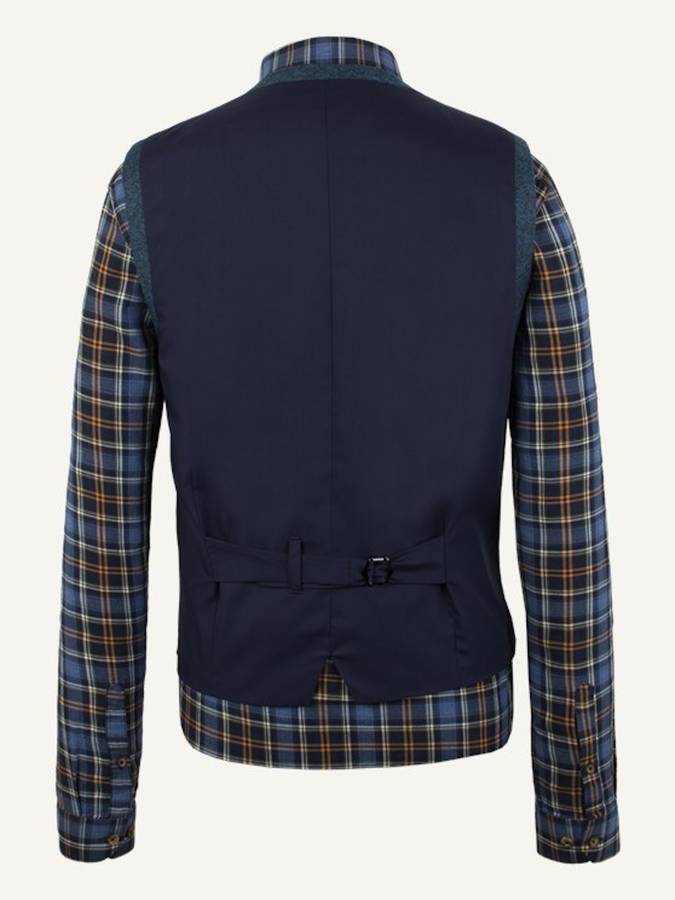 men's blue donegal tweed jacket by louie thomas menswear | notonthehighstreet.com