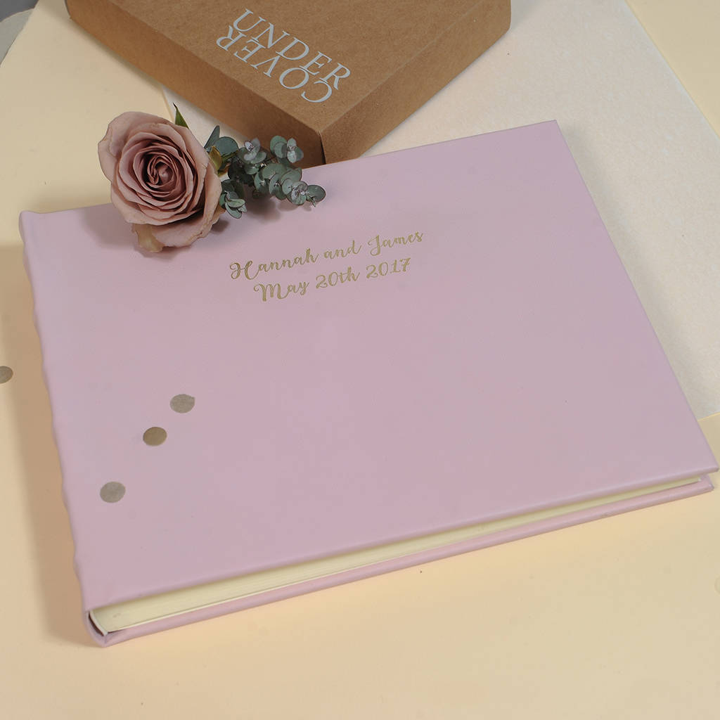 leather wedding photo album by undercover