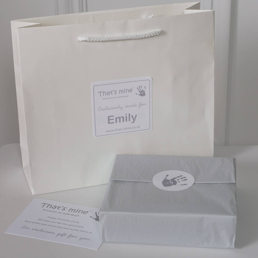 personalised twinkle star baby security blankets by that's mine