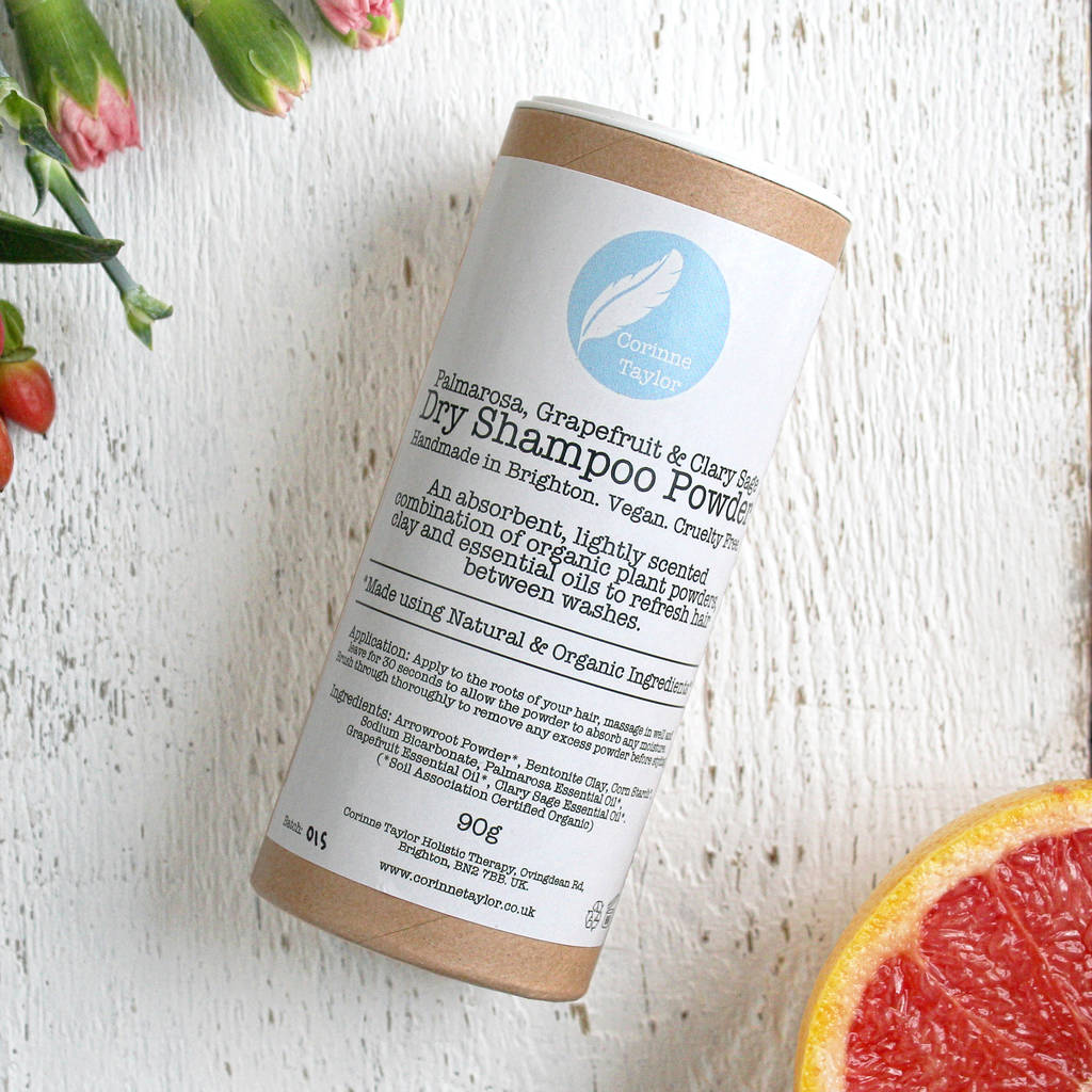 organic dry shampoo powder by corinne taylor