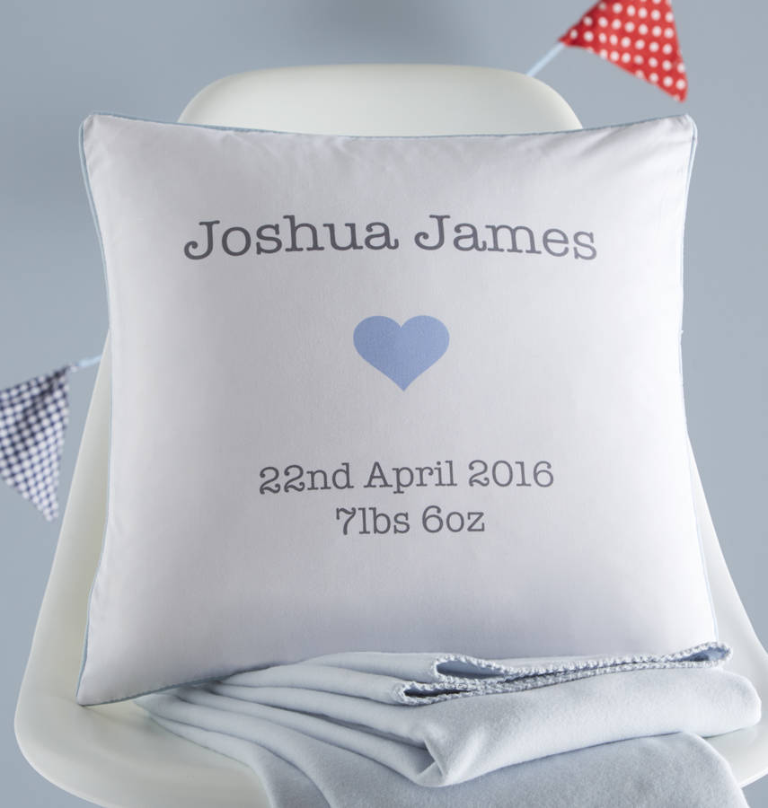 personalised cushion