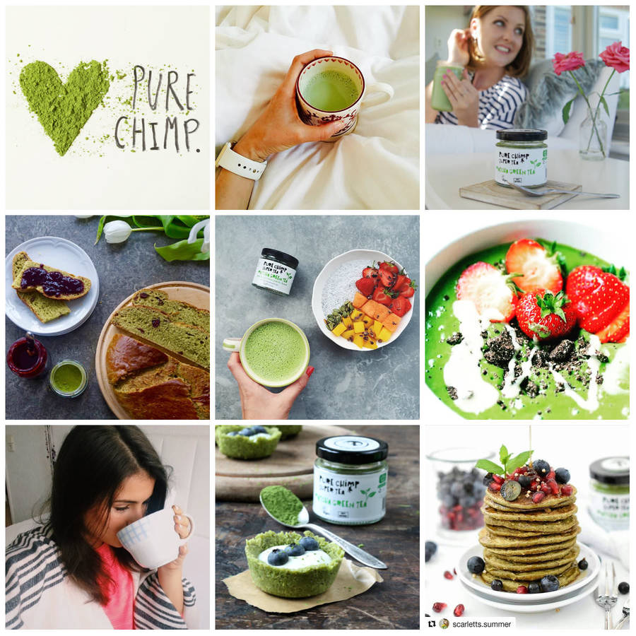 matcha green tea 50g + electric matcha whisk by purechimp