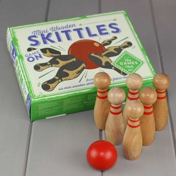 disney wooden skittles