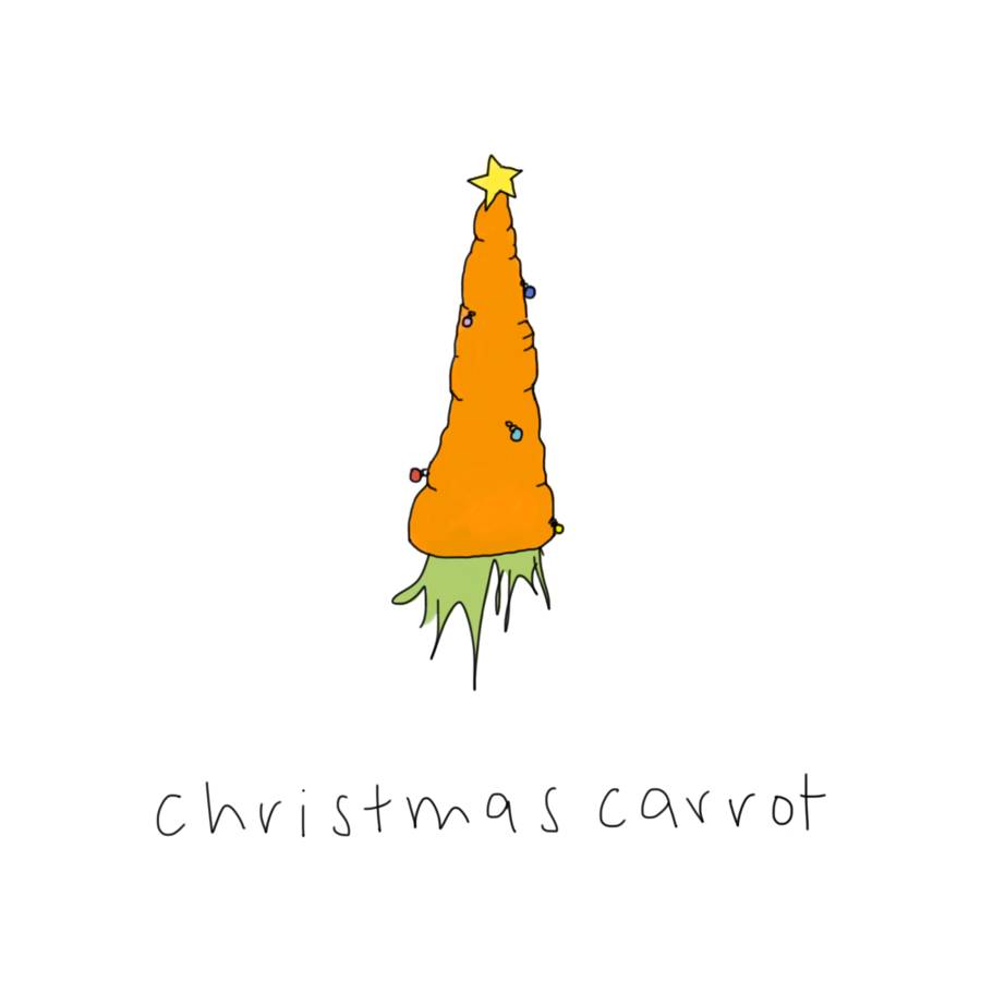 christmas carrot teddy