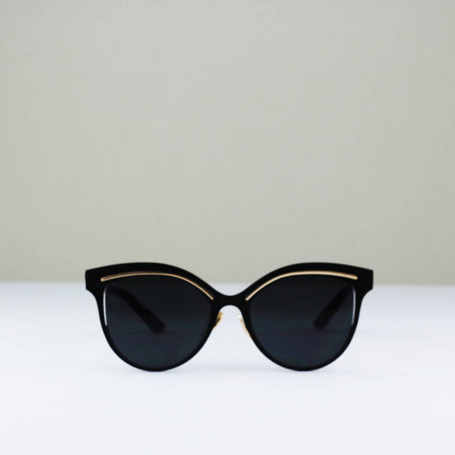 'eyebrow' framed sunglasses by studio hop