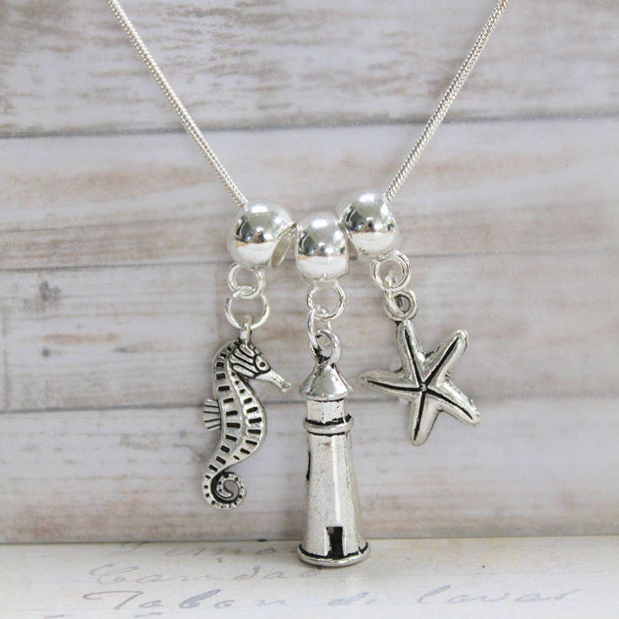 life's a beach necklace by zamsoe