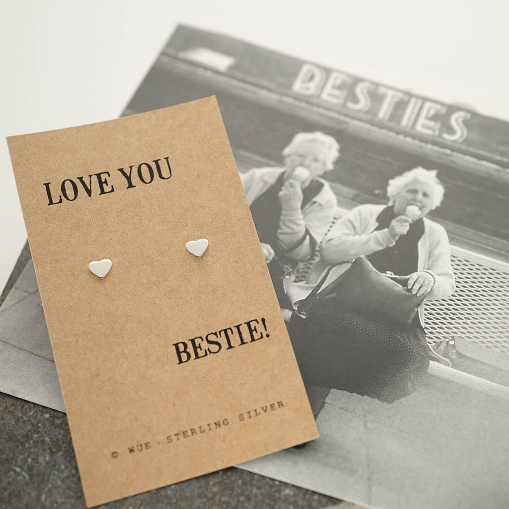 best friend gift earrings by wue