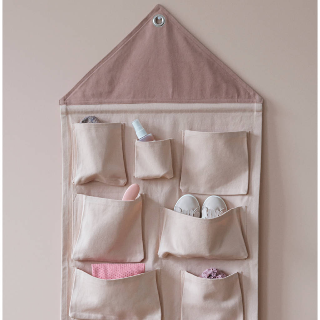 nursery wall storage cot tidy organiser by little baby company