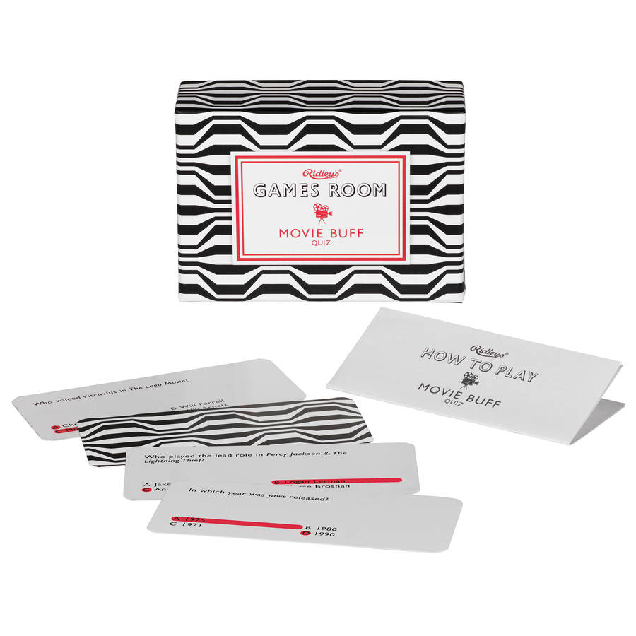 Film Buff Quiz | movie buff quiz by i love retro notonthehighstreet com Film Buff Quiz | movie buff quiz by i love retro notonthehighstreet com