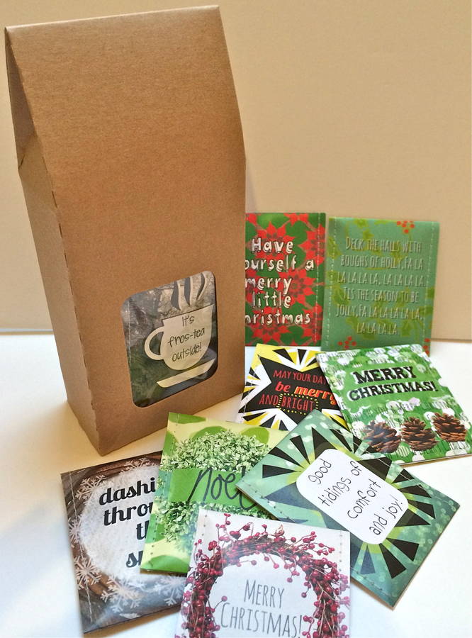 christmas tea gift set x 10 by victoria mae designs