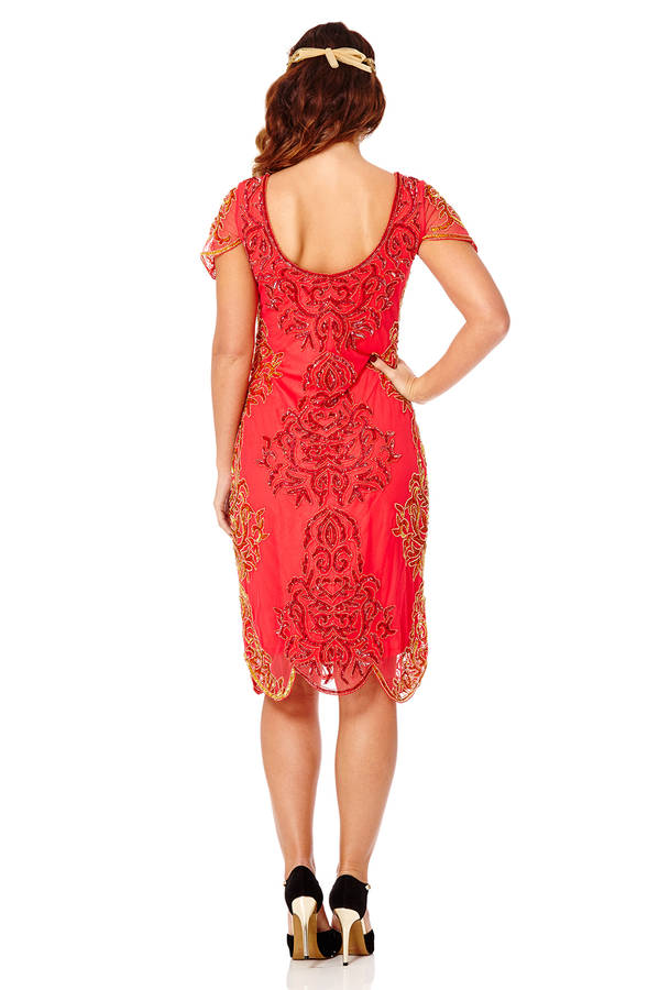 20s dress with sleeves