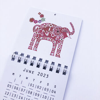 Mini Wall Calendar By Prism Of Starlings