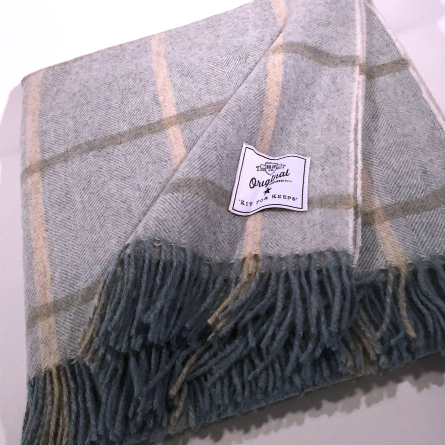 shetland wool throw by hedgebetty