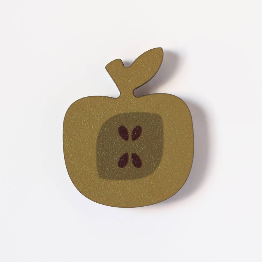 apple shaped fridge by beyond the fridge