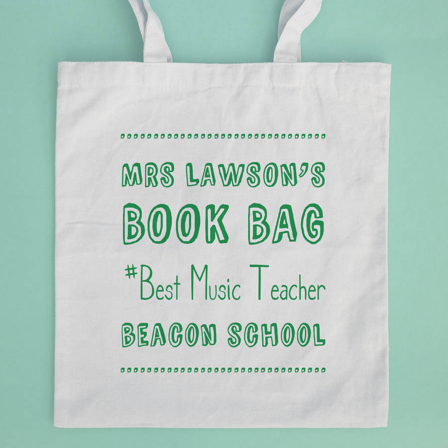 hashtag teacher bag by so close