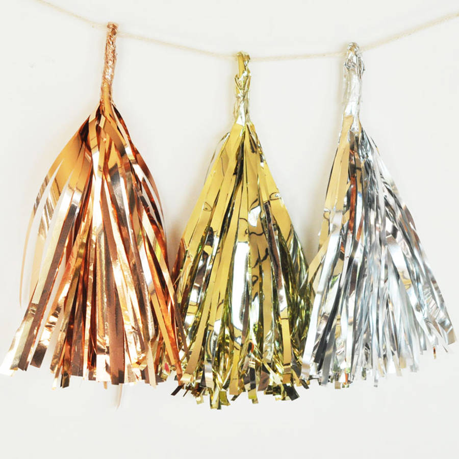 diy tassel garland kit by hope and willow