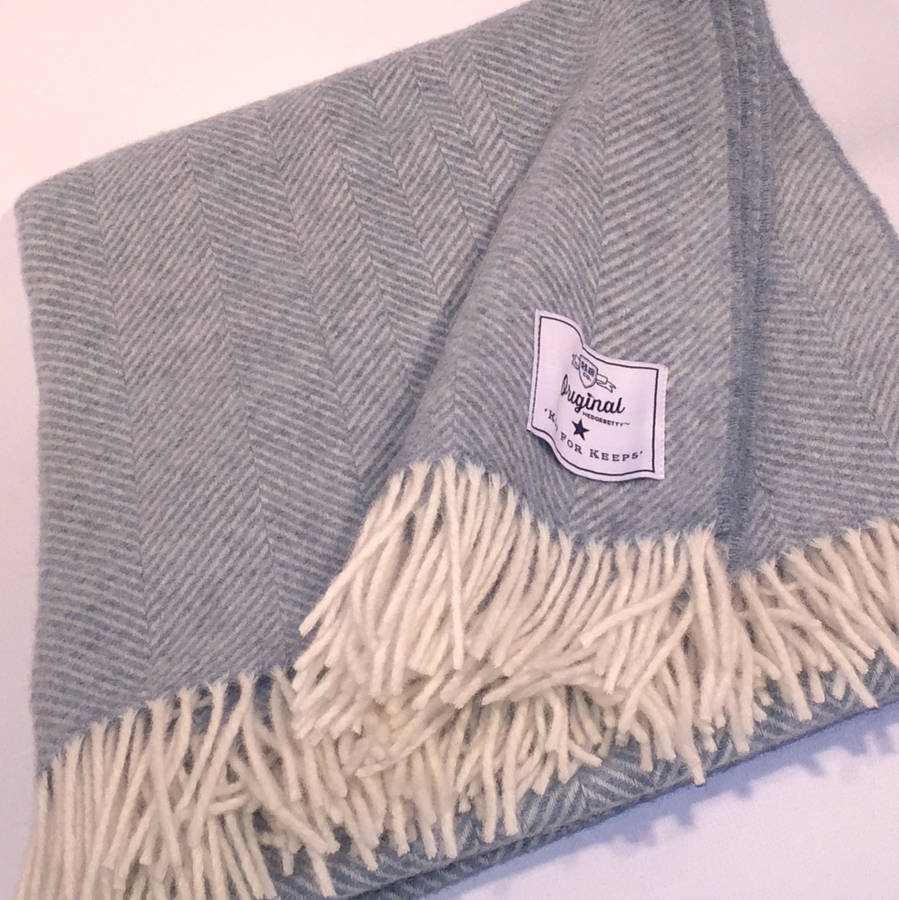 shetland wool throw by hedgebetty