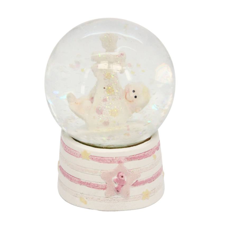 baby girl snow globe by the contemporary home baby girl snow globe by the contemporary home