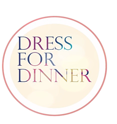 Dress For Dinner tablescapes logo