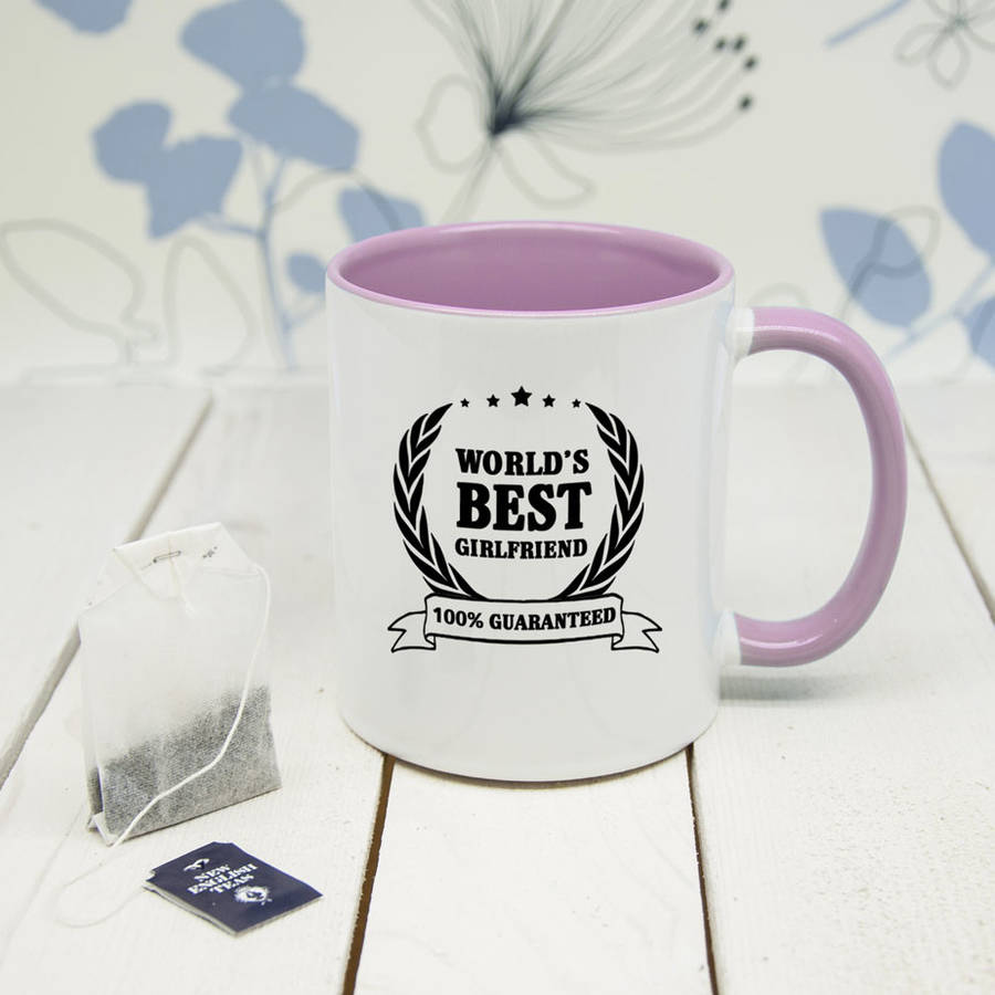 worlds best girlfriend mug by thelittleboysroom