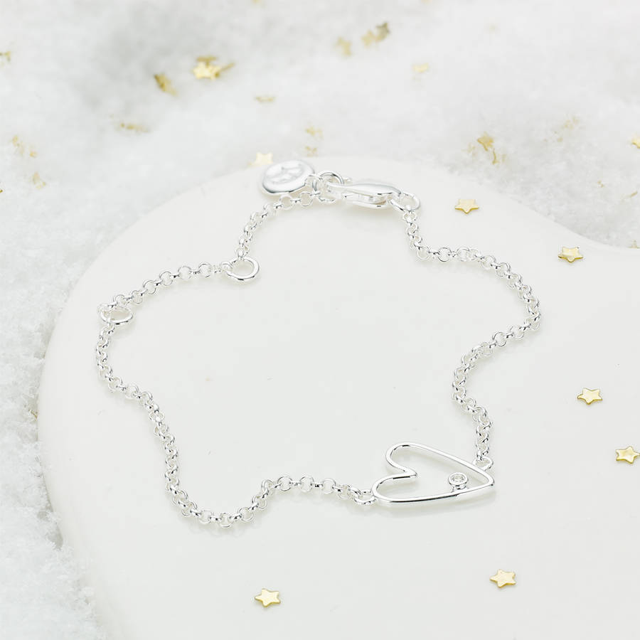 my first diamond bracelet by molly brown london