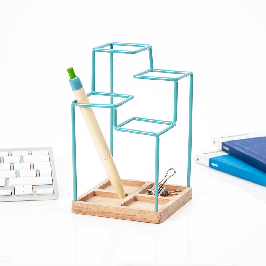sketch desk tidy by block design | notonthehighstreet.com
