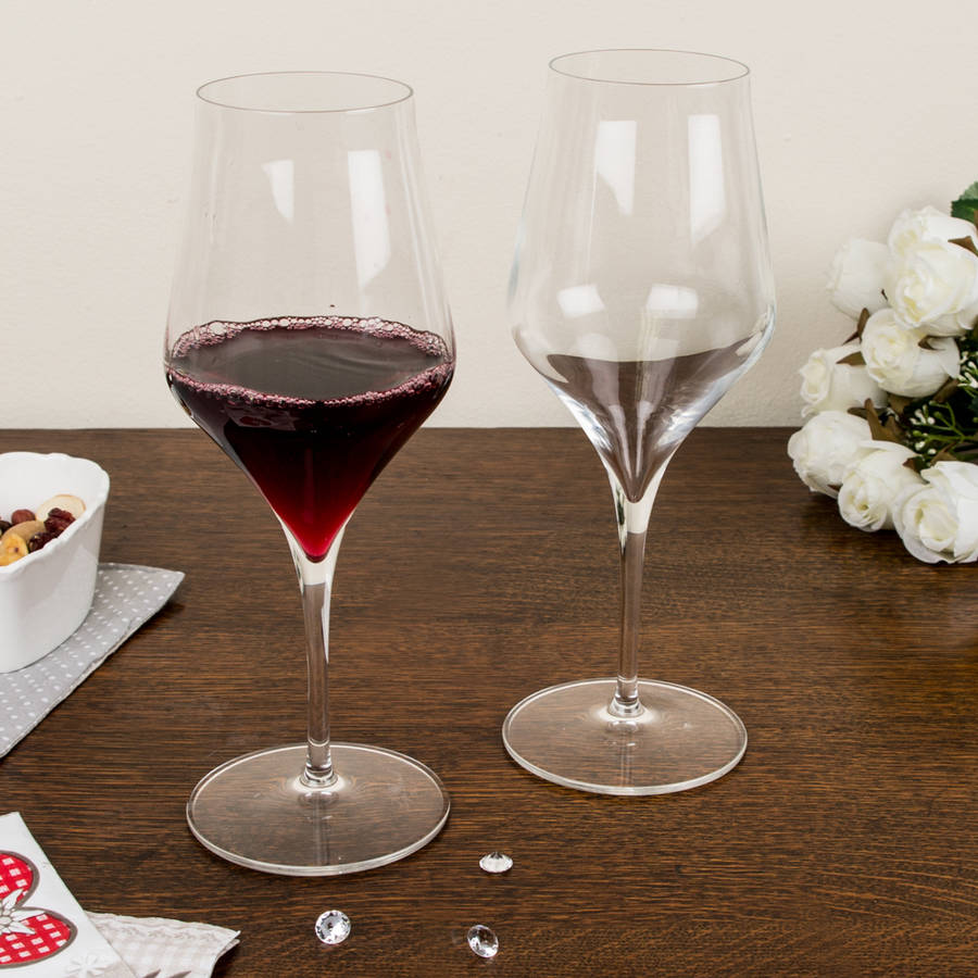 wine connoisseur’s elegant red wine flute by dibor