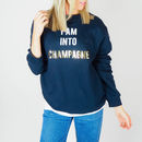 champagne champion sweatshirt