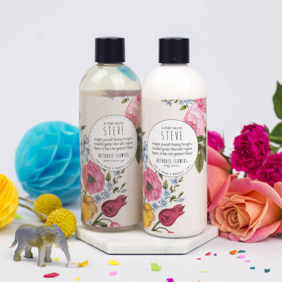 hothouse flowers body lotion by a pony called steve
