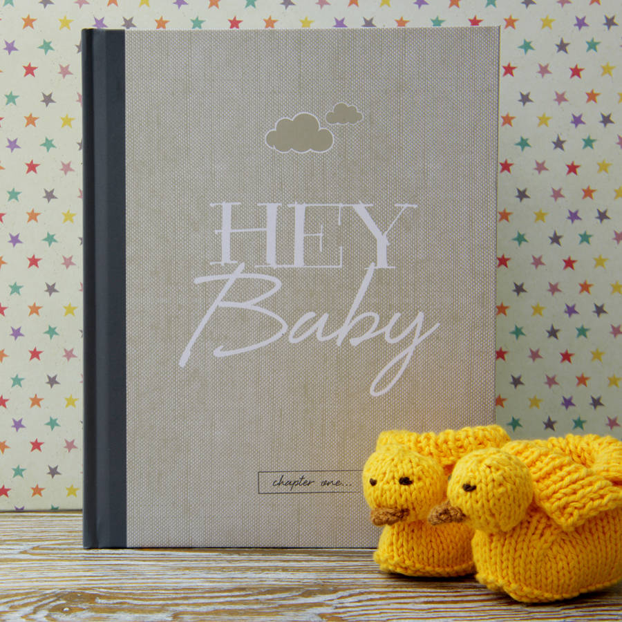baby journal and record book by illustries