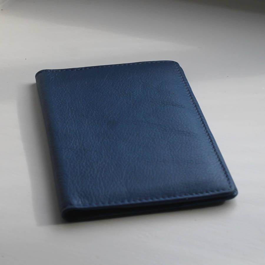 leather passport holder by nv london calcutta