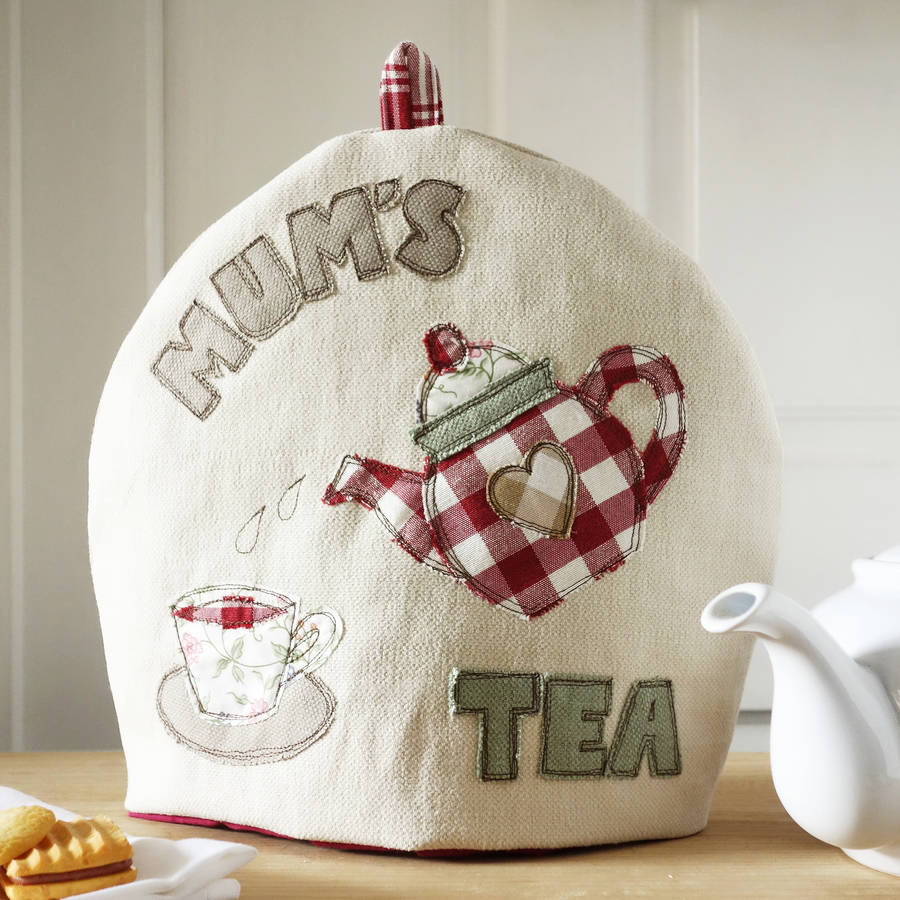 personalised tea cosy for her by milly and pip
