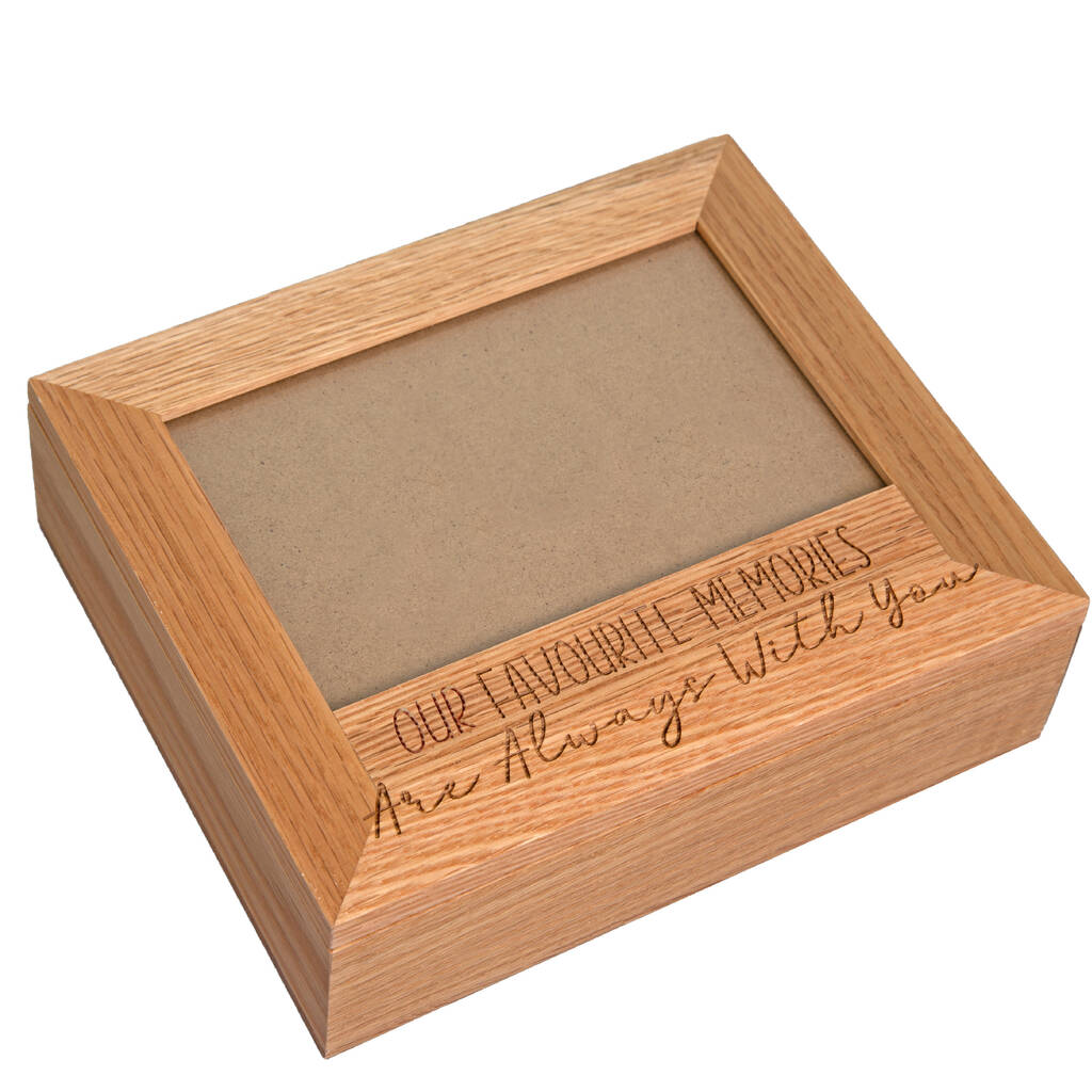 Engraved Photo Frame Keepsake Box Mother S Day Gift By Duncan Stewart