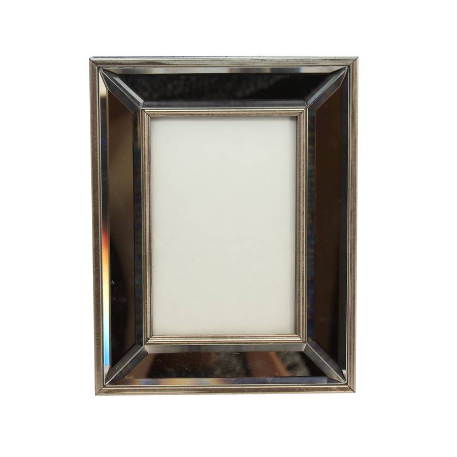 mirrored picture frame by the contemporary home