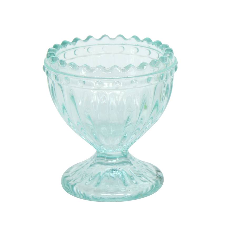 glass egg cups by the chicken and the egg