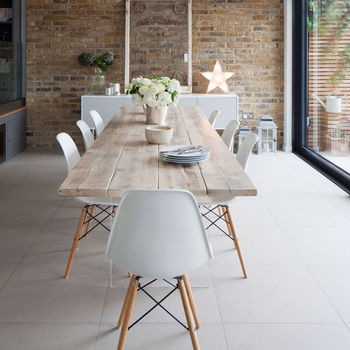 a white dining chair set of four by ciel | notonthehighstreet.com