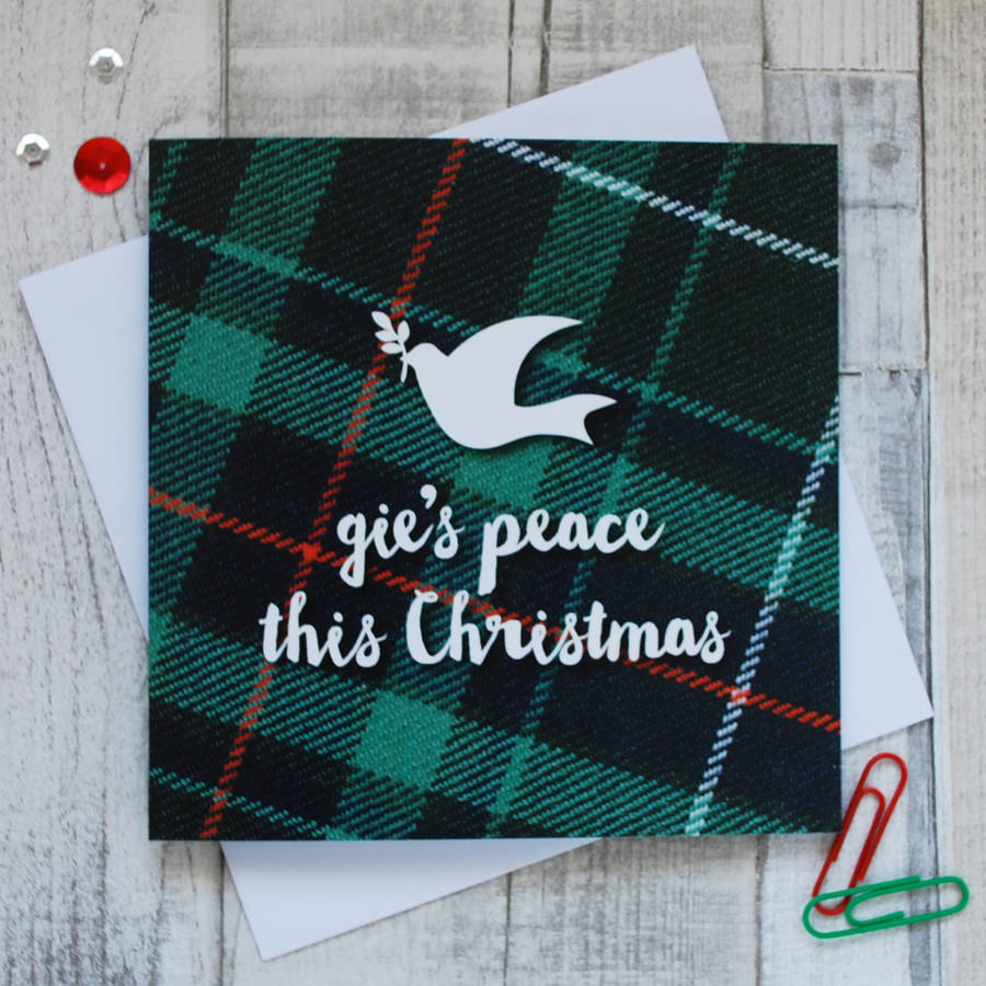 Six Funny Scottish Christmas Cards By Hiya Pal