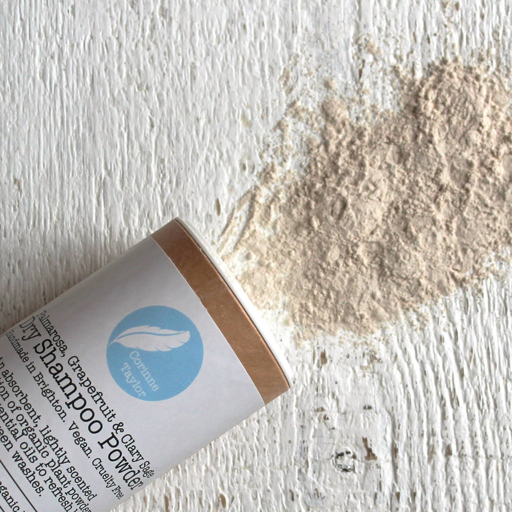 organic dry shampoo powder by corinne taylor