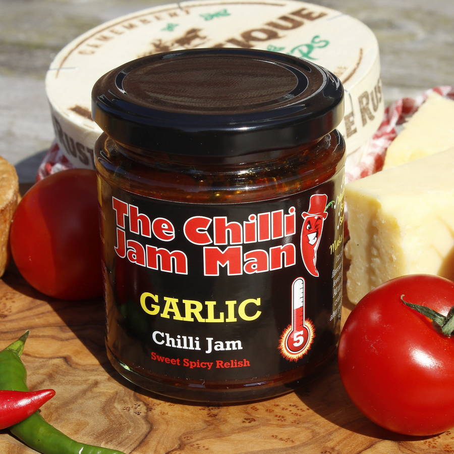 garlic chilli jam by the chilli jam man