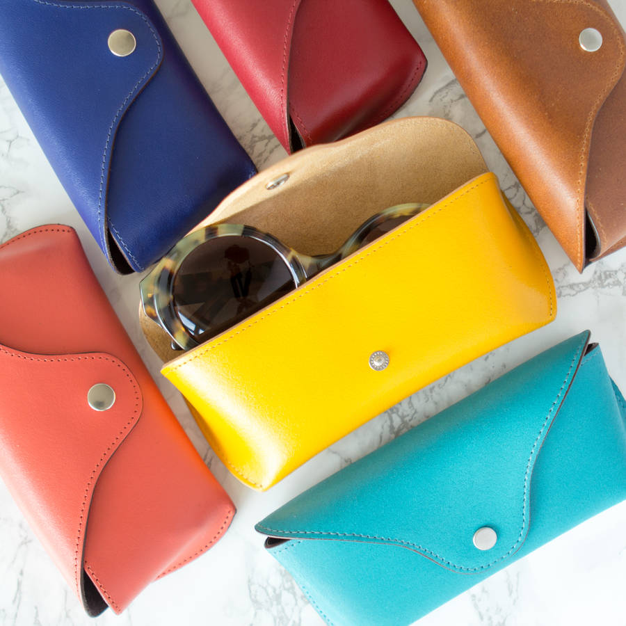 leather glasses or sunglasses case by berylune