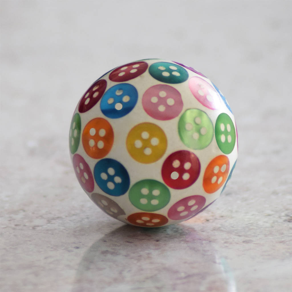 colourful button cupboard bedroom door knobs by pushka home