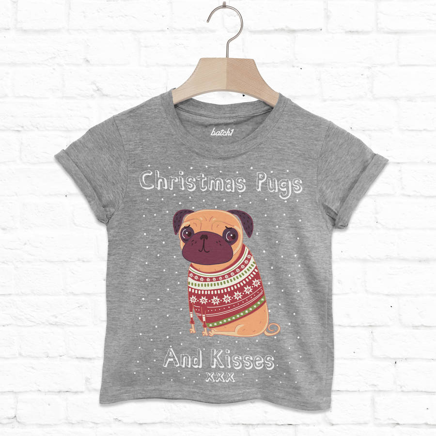 pugs and kisses shirt pugs and kisses t shirt by batch1 notonthehighstreet pugs and kisses shirt pugs and kisses t shirt by batch1 notonthehighstreet