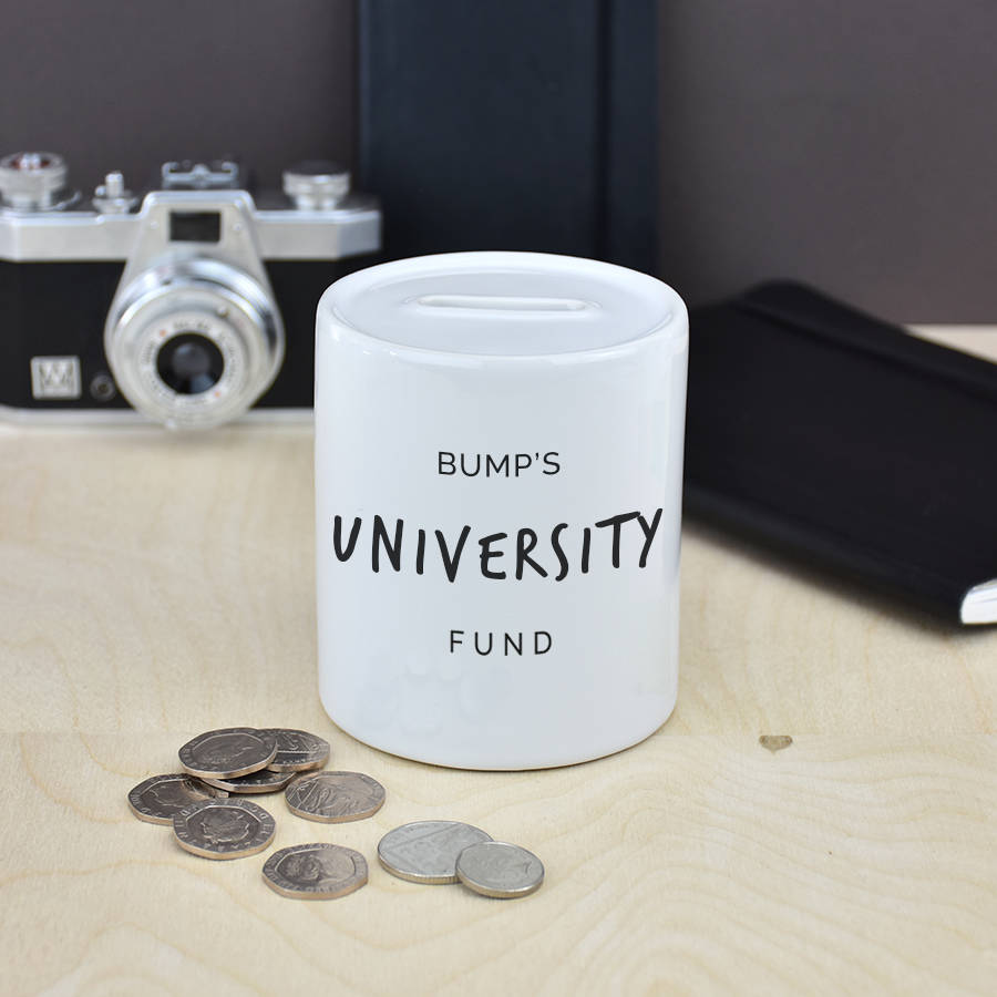 new baby personalised money box by ellie ellie