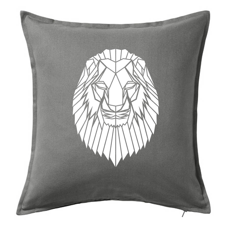 lion cushion