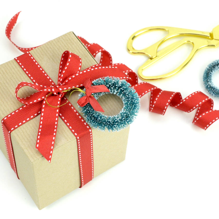 christmas wreath gift wrap accessories by peach blossom christmas wreath gift wrap accessories by peach blossom