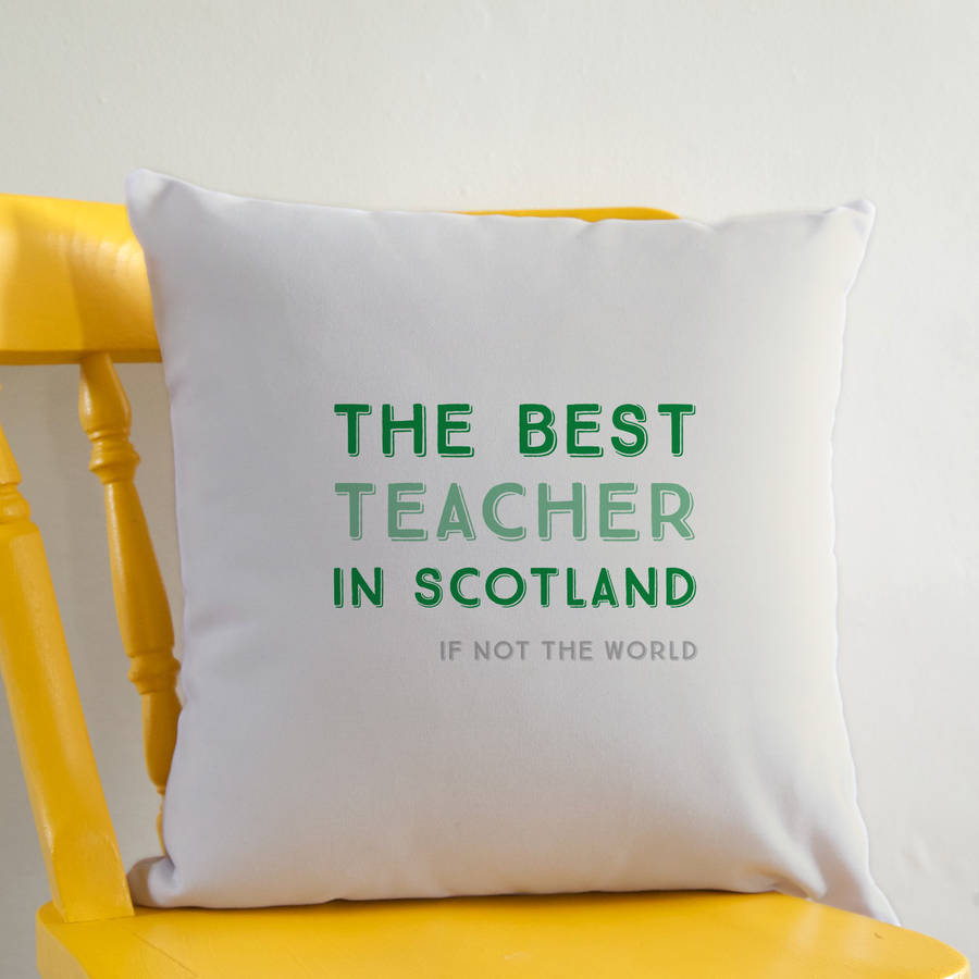best in… personalised cushion by claire close